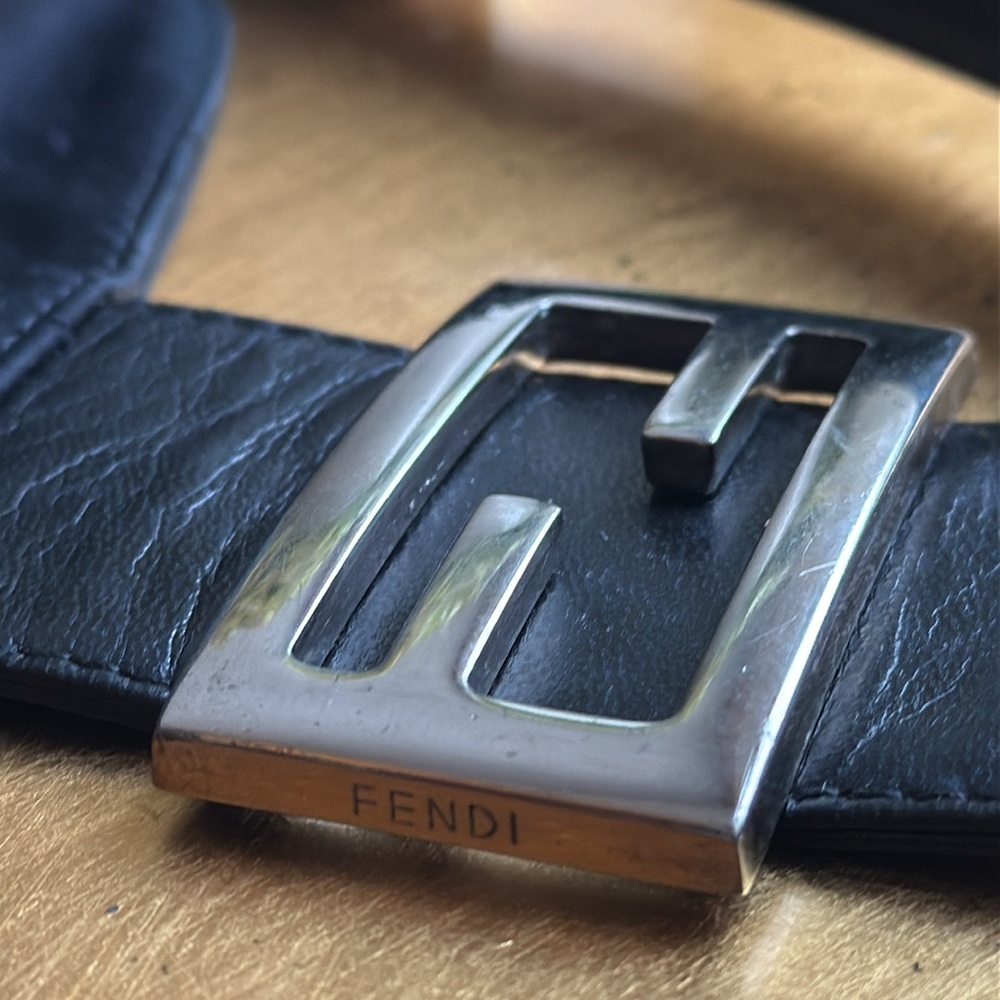 Fendi VTG Baguette in Black Neoprene - Picture 10 of 16